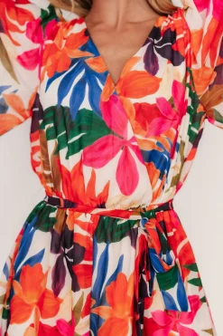 Baltic Born Karissa Romper | Ivory Multi Floral