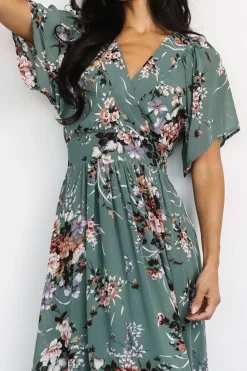 Baltic Born Katherine Maxi Dress | Dusty Green Floral