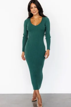 Baltic Born Kendall Ribbed Midi Dress |