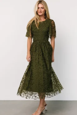 Baltic Born Kendra Embroidered Dress |