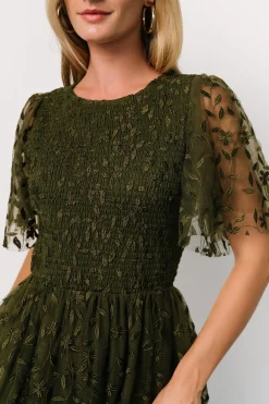 Baltic Born Kendra Embroidered Dress |
