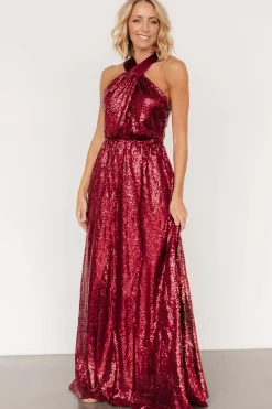 Baltic Born Khai Sequin Maxi Dress |