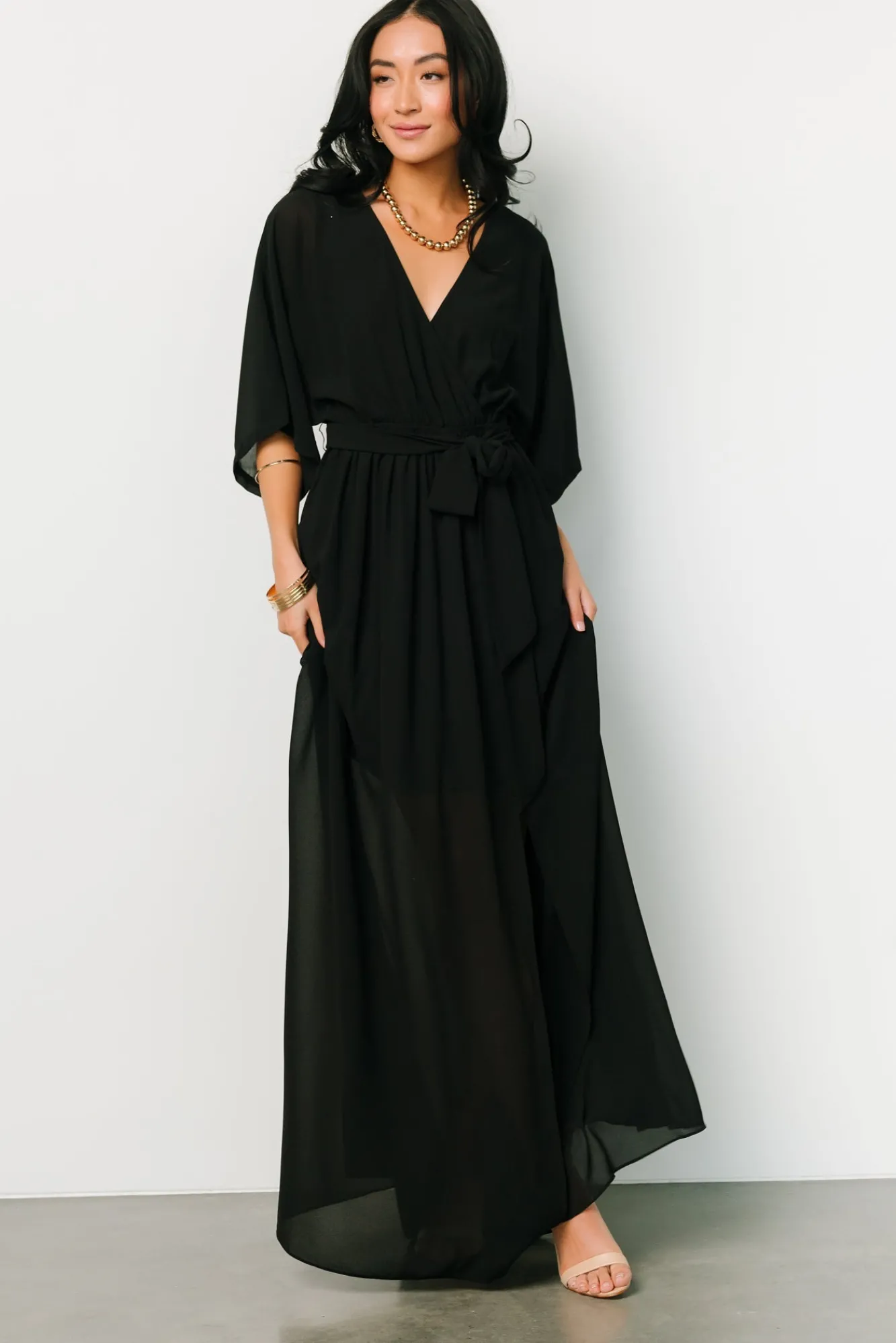 Baltic Born Kia Kimono Maxi Dress |