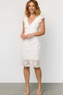 Baltic Born Kimber Lace Dress | Off White