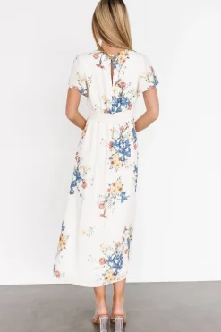 Baltic Born Kirsten Midi Dress | Cream Floral
