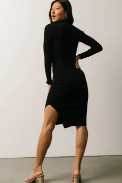 Baltic Born Knightsbridge Ribbed Sweater Midi Dress |