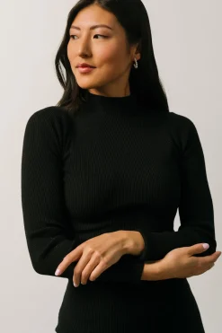 Baltic Born Knightsbridge Ribbed Sweater Midi Dress |