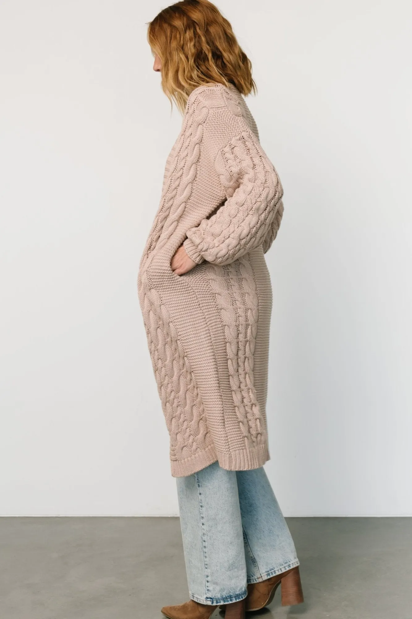 Baltic Born Kristen Cable Knit Cardigan |