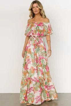 Baltic Born Lahaina Off Shoulder Maxi Dress |