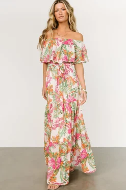 Baltic Born Lahaina Off Shoulder Maxi Dress |