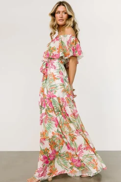 Baltic Born Lahaina Off Shoulder Maxi Dress |