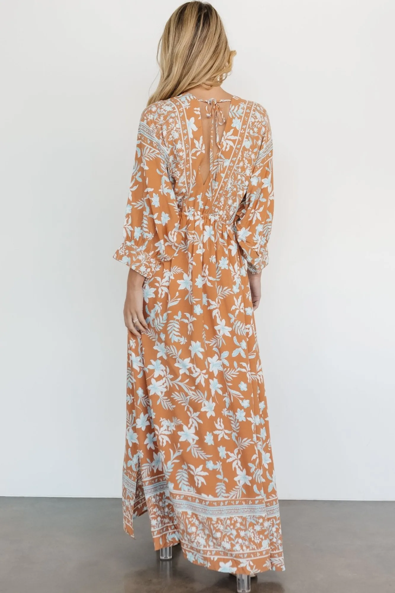 Baltic Born Laken Maxi Dress | Camel Multi