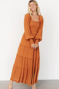 Baltic Born Lana Smocked Maxi Dress |