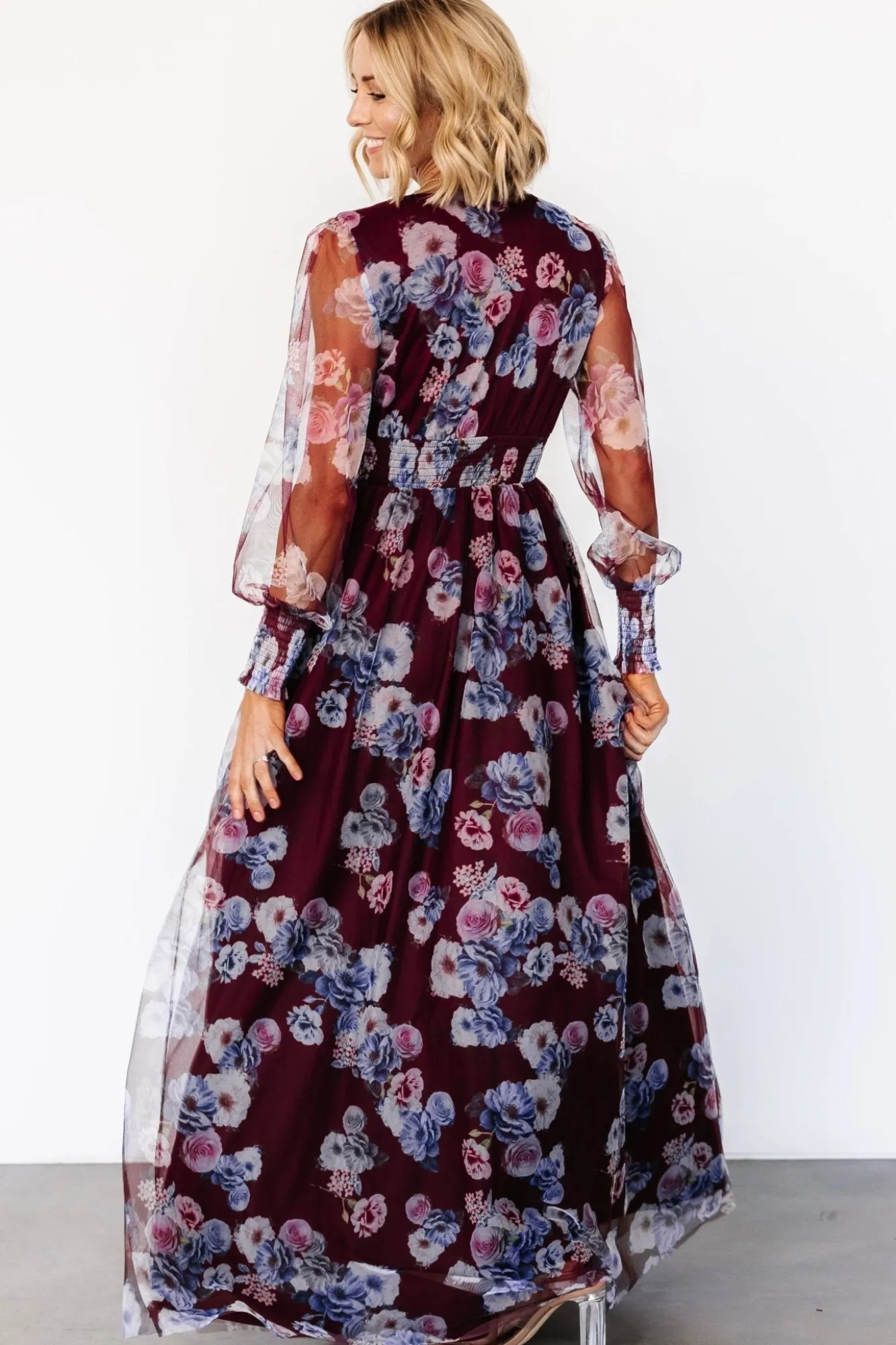 Baltic Born Layla Tulle Maxi Dress | Mulberry Floral
