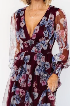 Baltic Born Layla Tulle Maxi Dress | Mulberry Floral