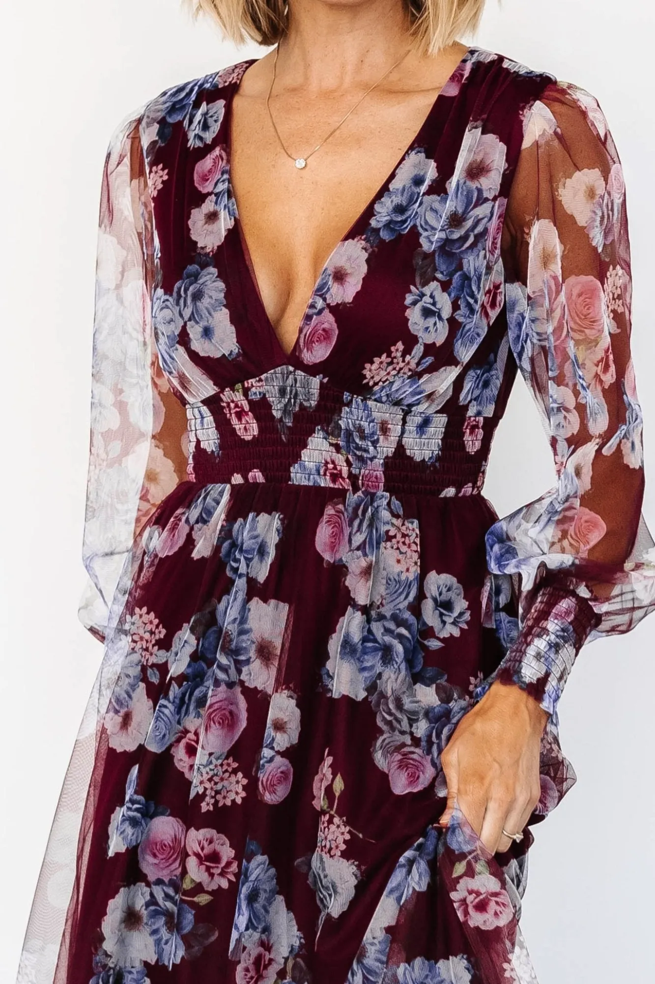 Baltic Born Layla Tulle Maxi Dress | Mulberry Floral