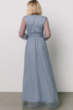 Baltic Born Layla Tulle Maxi Dress | Whisper Blue