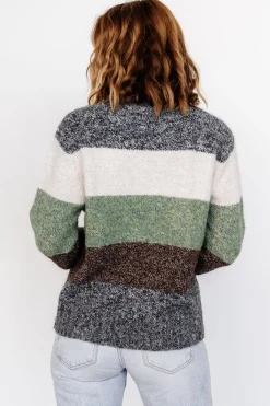 Baltic Born Ledger Sweater | Multi Stripe