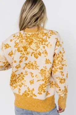 Baltic Born Legend Sweater | Mustard Print