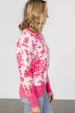 Baltic Born Legend Sweater | Pink Print
