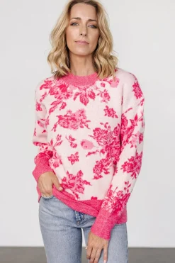 Baltic Born Legend Sweater | Pink Print