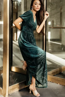 Baltic Born Leslie Velvet Maxi Dress |