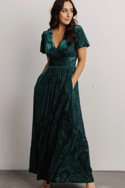 Baltic Born Leslie Velvet Maxi Dress |