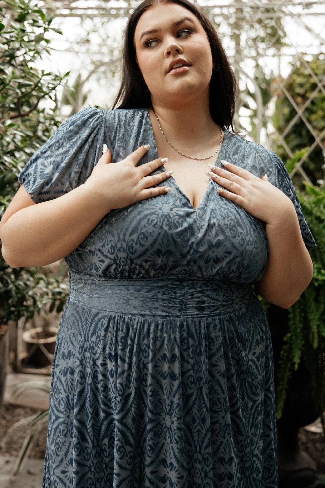 Baltic Born Leslie Velvet Maxi Dress |