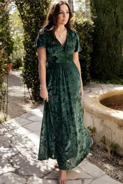 Baltic Born Leslie Velvet Maxi Dress |