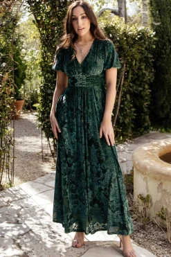 Baltic Born Leslie Velvet Maxi Dress |