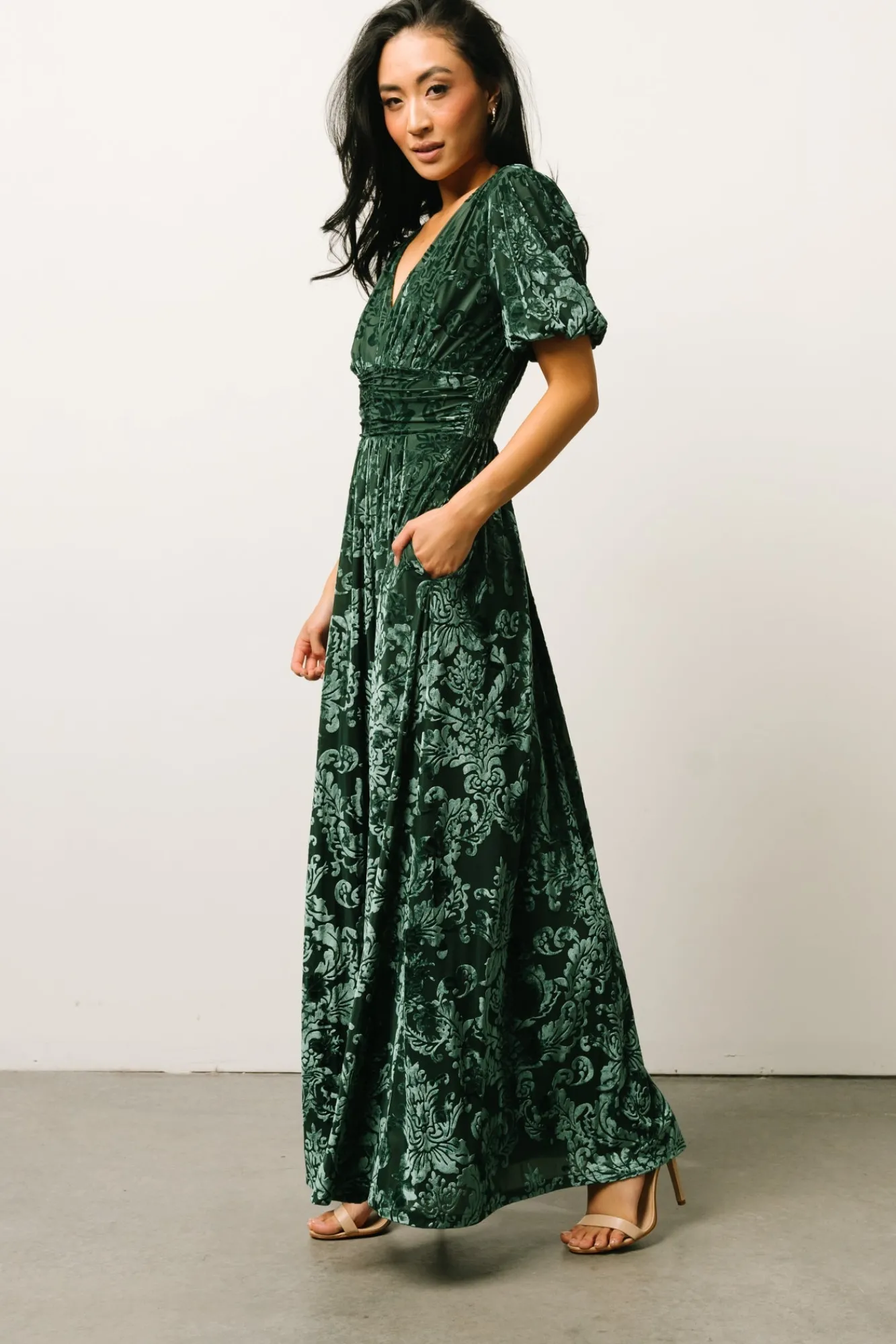 Baltic Born Leslie Velvet Maxi Dress |