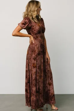 Baltic Born Leslie Velvet Maxi Dress | Dusty Clove