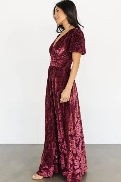 Baltic Born Leslie Velvet Maxi Dress |