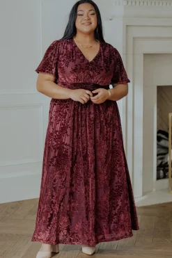 Baltic Born Leslie Velvet Maxi Dress |