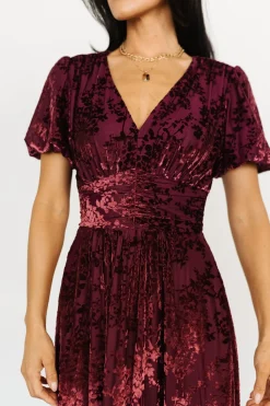 Baltic Born Leslie Velvet Maxi Dress |