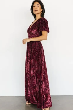 Baltic Born Leslie Velvet Maxi Dress |