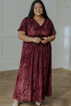 Baltic Born Leslie Velvet Maxi Dress |