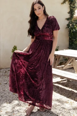 Baltic Born Leslie Velvet Maxi Dress |