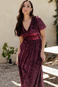 Baltic Born Leslie Velvet Maxi Dress |