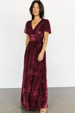 Baltic Born Leslie Velvet Maxi Dress |