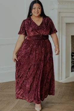 Baltic Born Leslie Velvet Maxi Dress |
