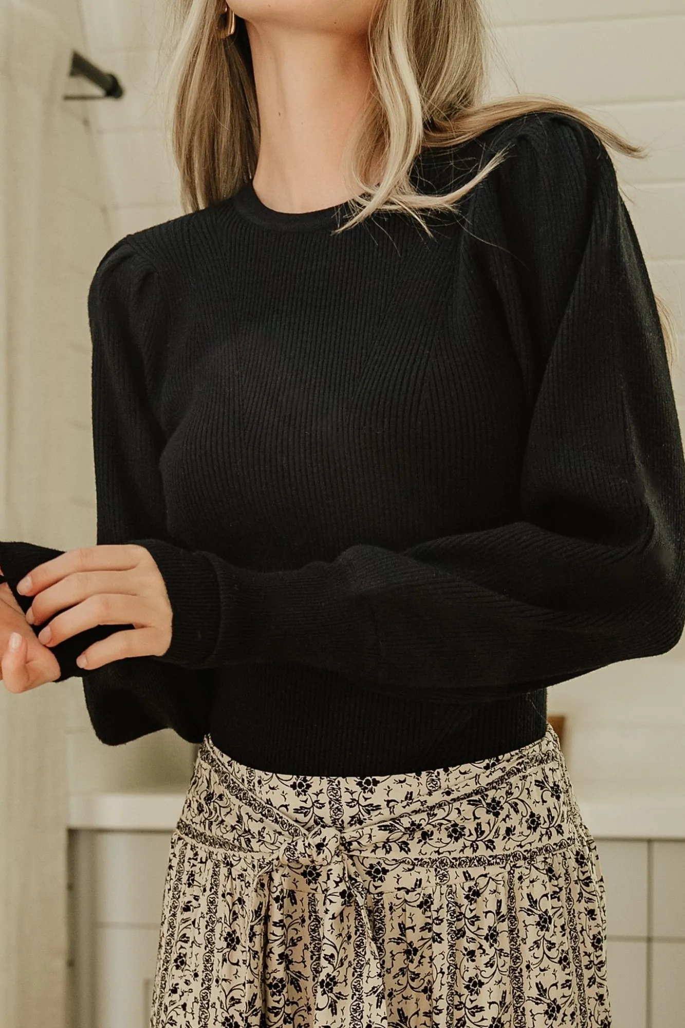 Baltic Born Lilou Rib Knit Sweater |