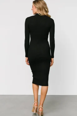 Baltic Born Lindsey Mock Neck Midi Dress |