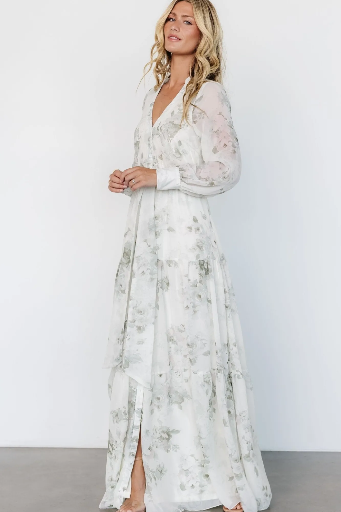 Baltic Born Lizette Maxi Dress | Sage Print