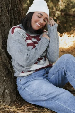 Baltic Born Lolo Knit Sweater | Gray Multi