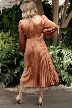 Baltic Born Louie Pleated Midi Dress |
