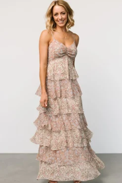 Baltic Born Louise Tiered Ruffle Maxi Dress | Vintage Floral
