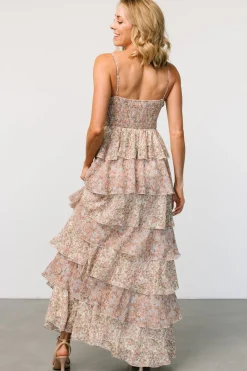 Baltic Born Louise Tiered Ruffle Maxi Dress | Vintage Floral