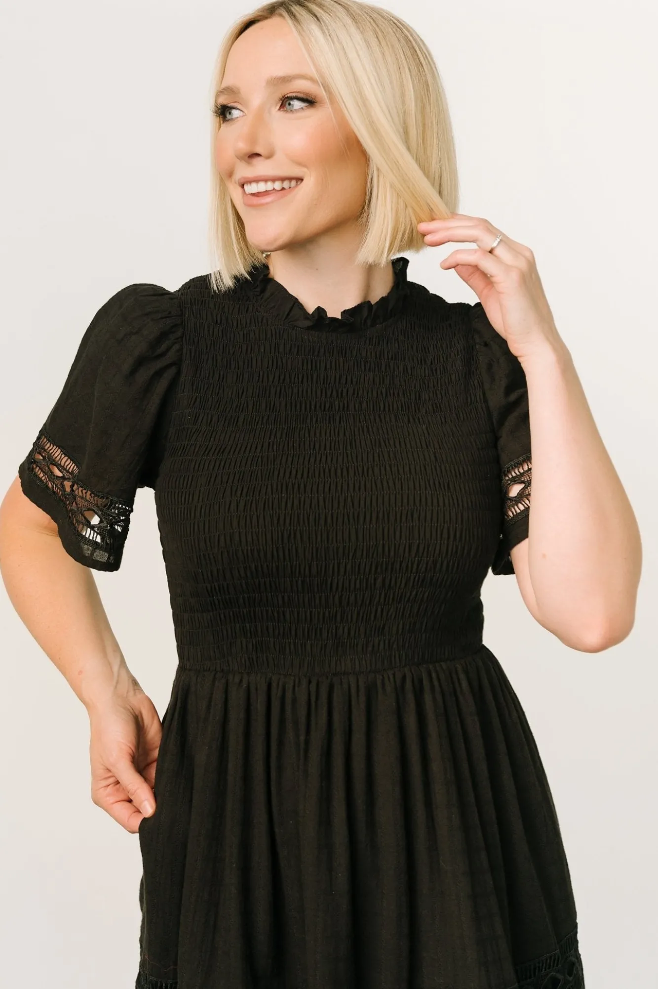 Baltic Born Loveland Geo Lace Maxi Dress |
