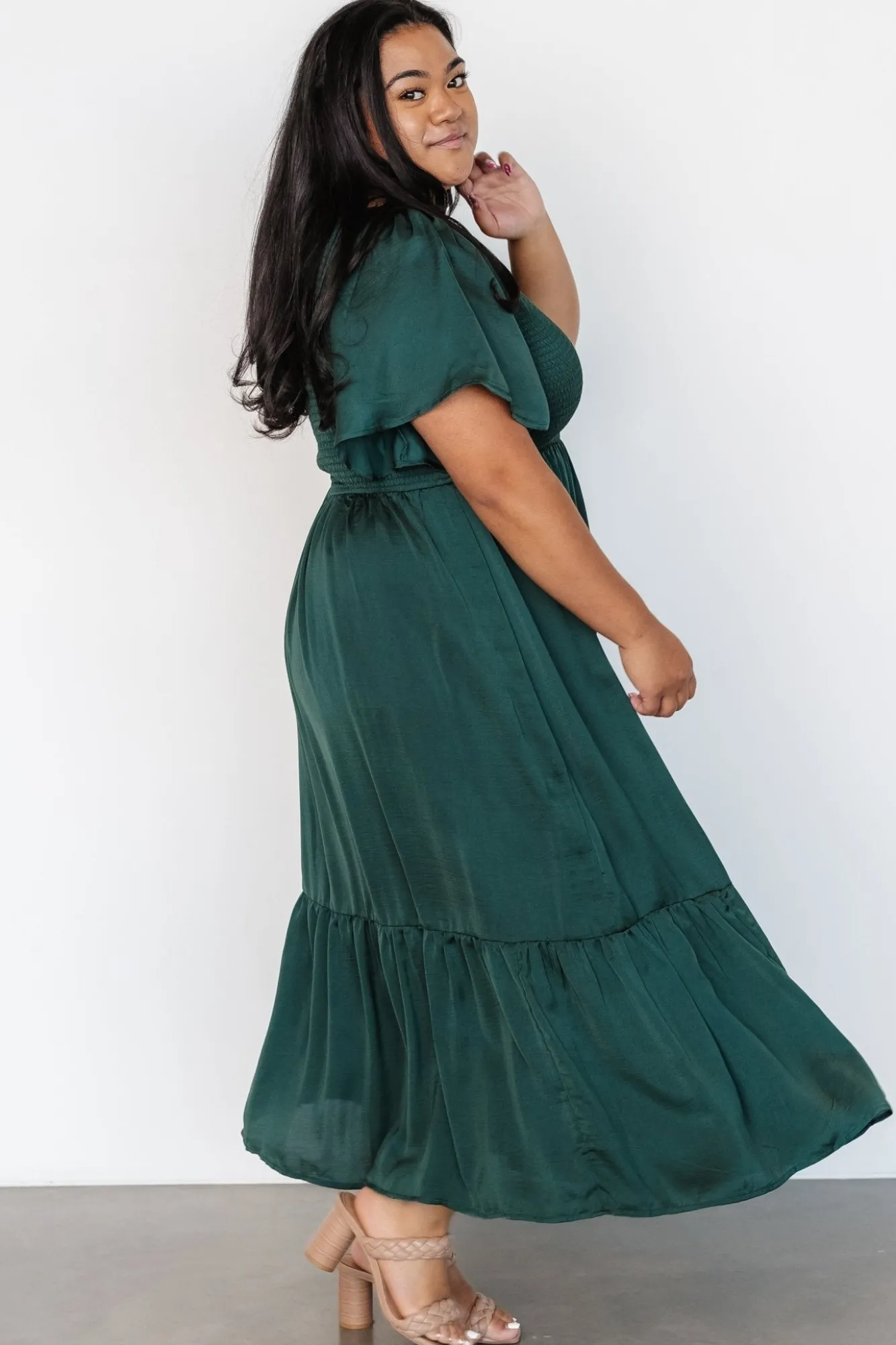Baltic Born Lovell Smocked Midi Dress |
